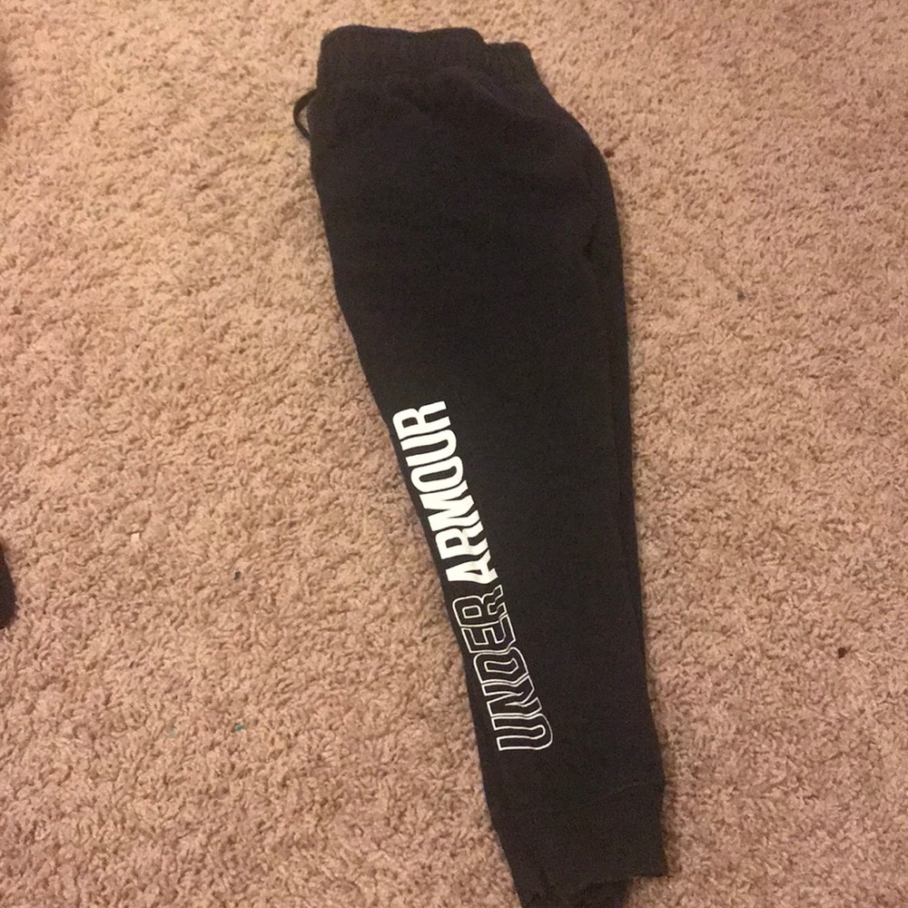 Under Armour girls cold gear sweat pants XS